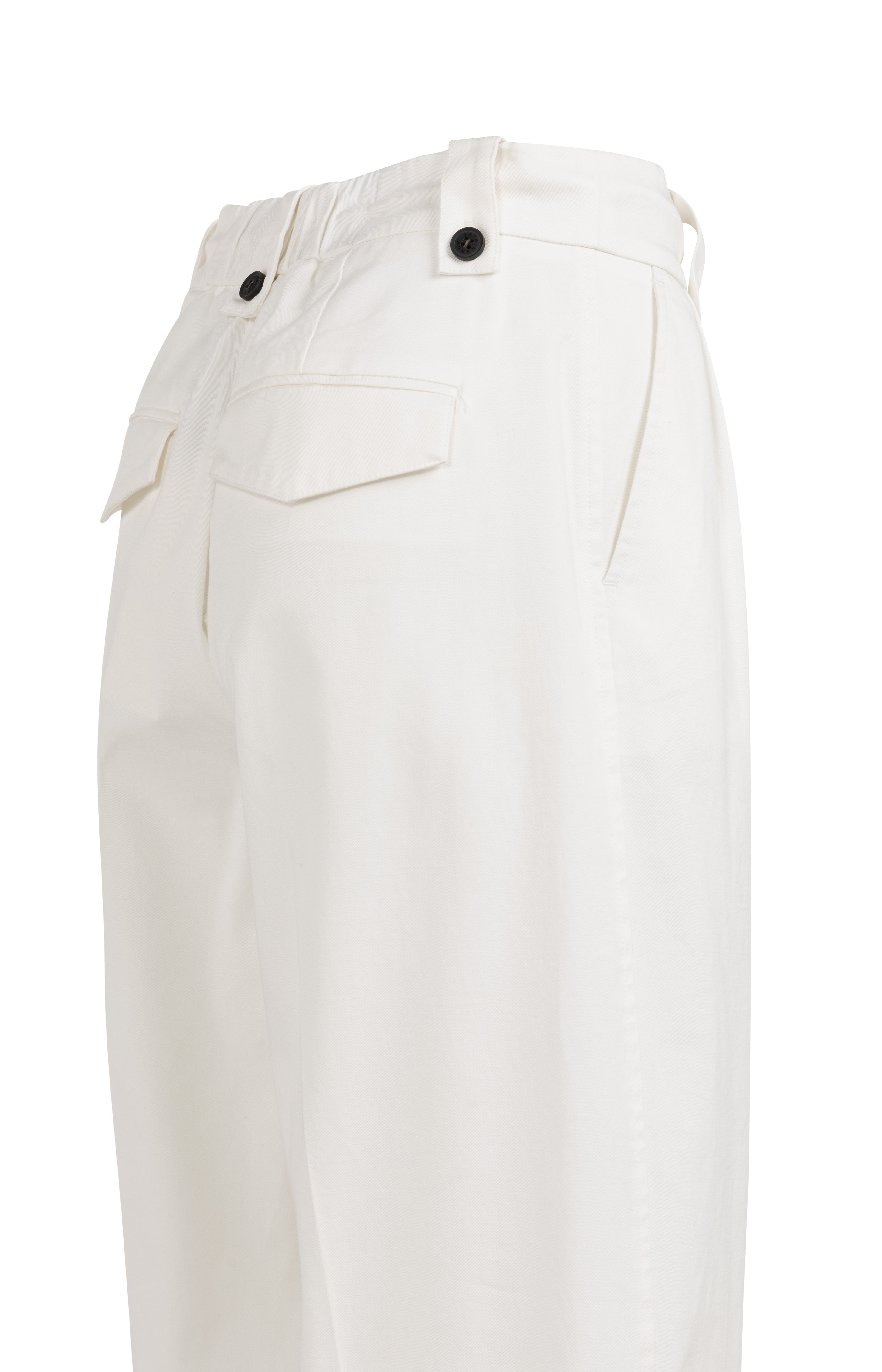 Temple Gray Wide Leg Jersey Trousers – YAYA