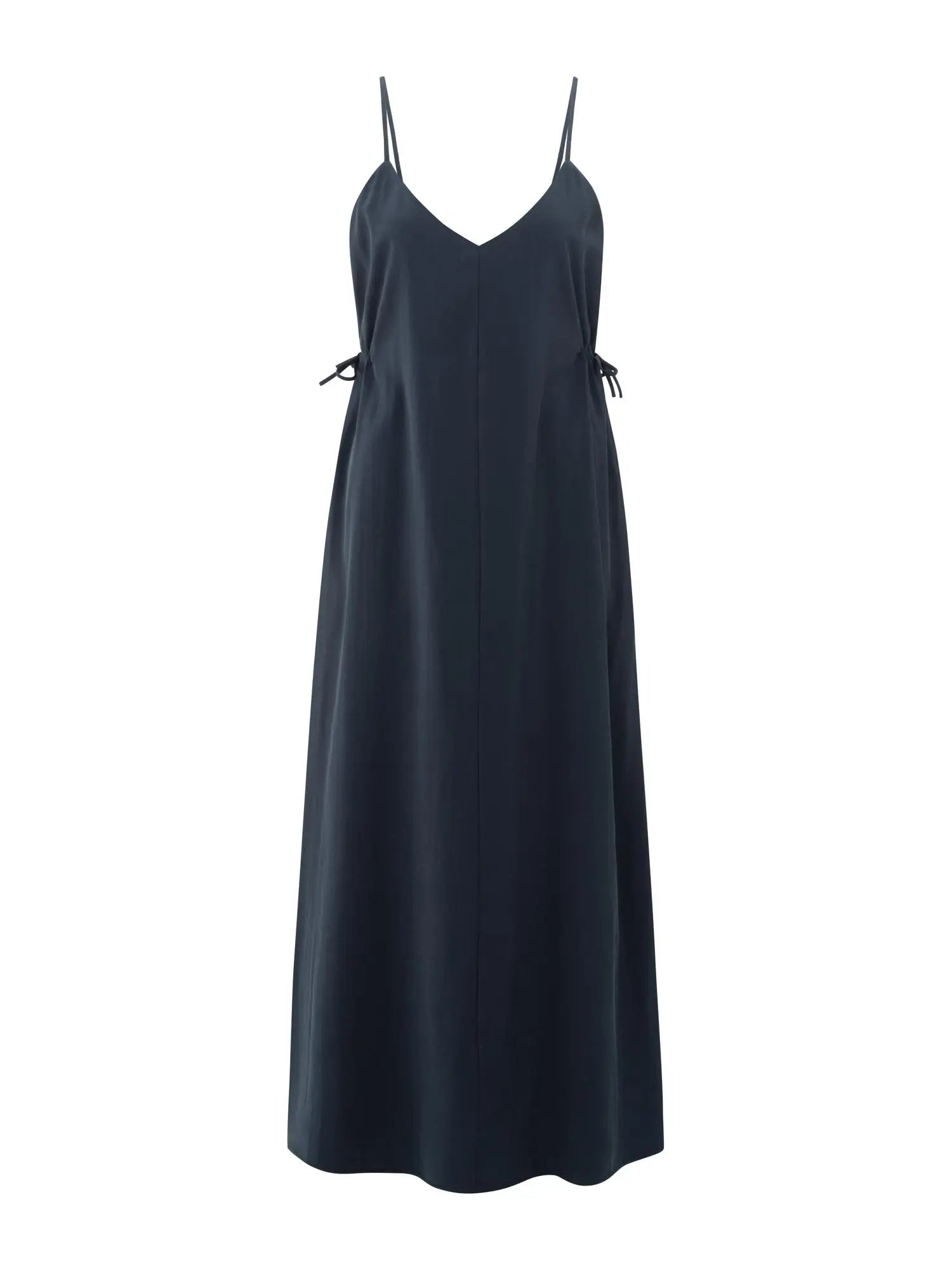 Long Strappy Dress with Drawstring Details – YAYA