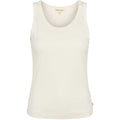 ES Blossom Organic Cotton Rib Tank - White