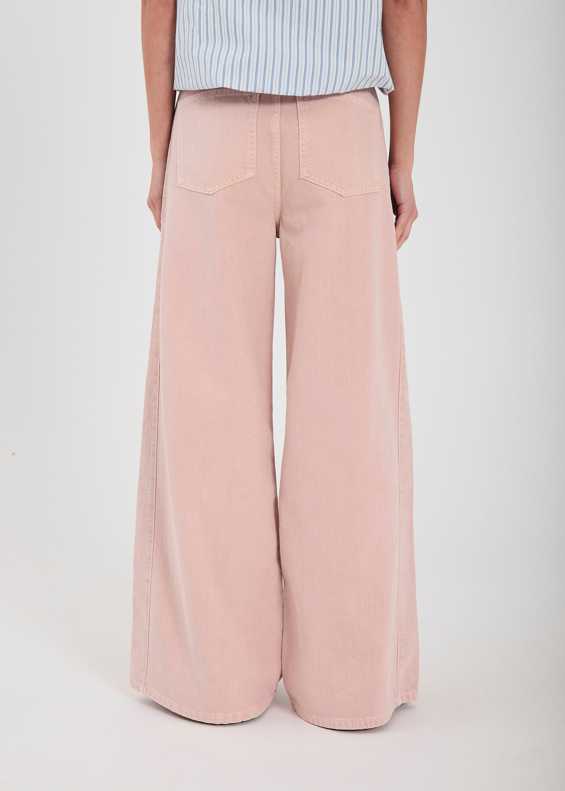 Light Pink Wide Leg Jeans – NORR