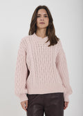 Vigga - Cable knit sweater