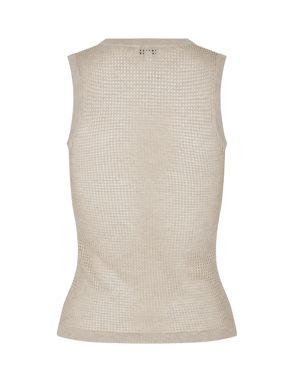 CALLIS-M KNIT VEST - OYSTER MELANGE - mbyM