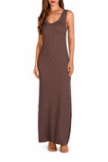 Embroidered Sleeveless Dress Dolores Cortés
