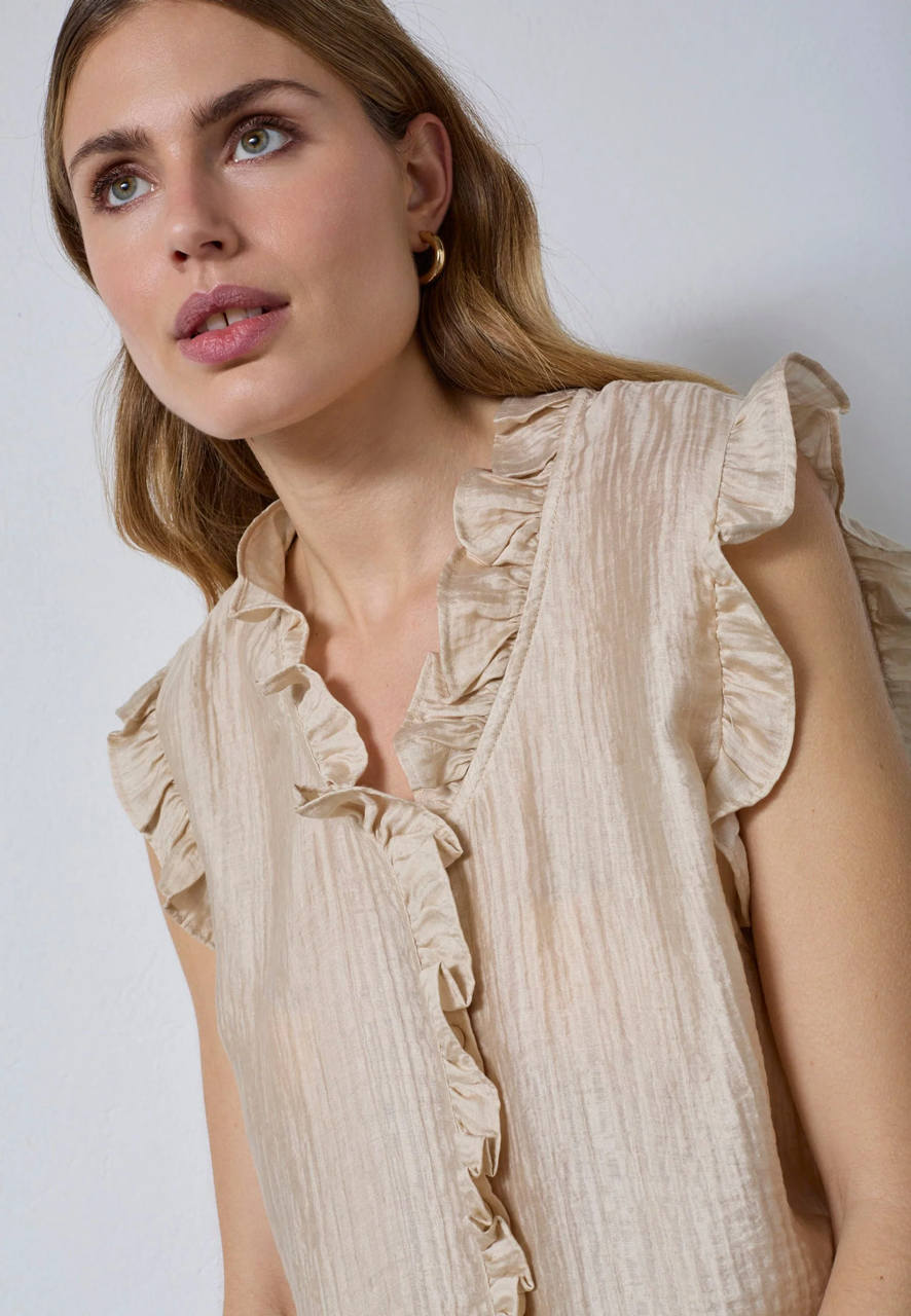 TassyCC Frill Top