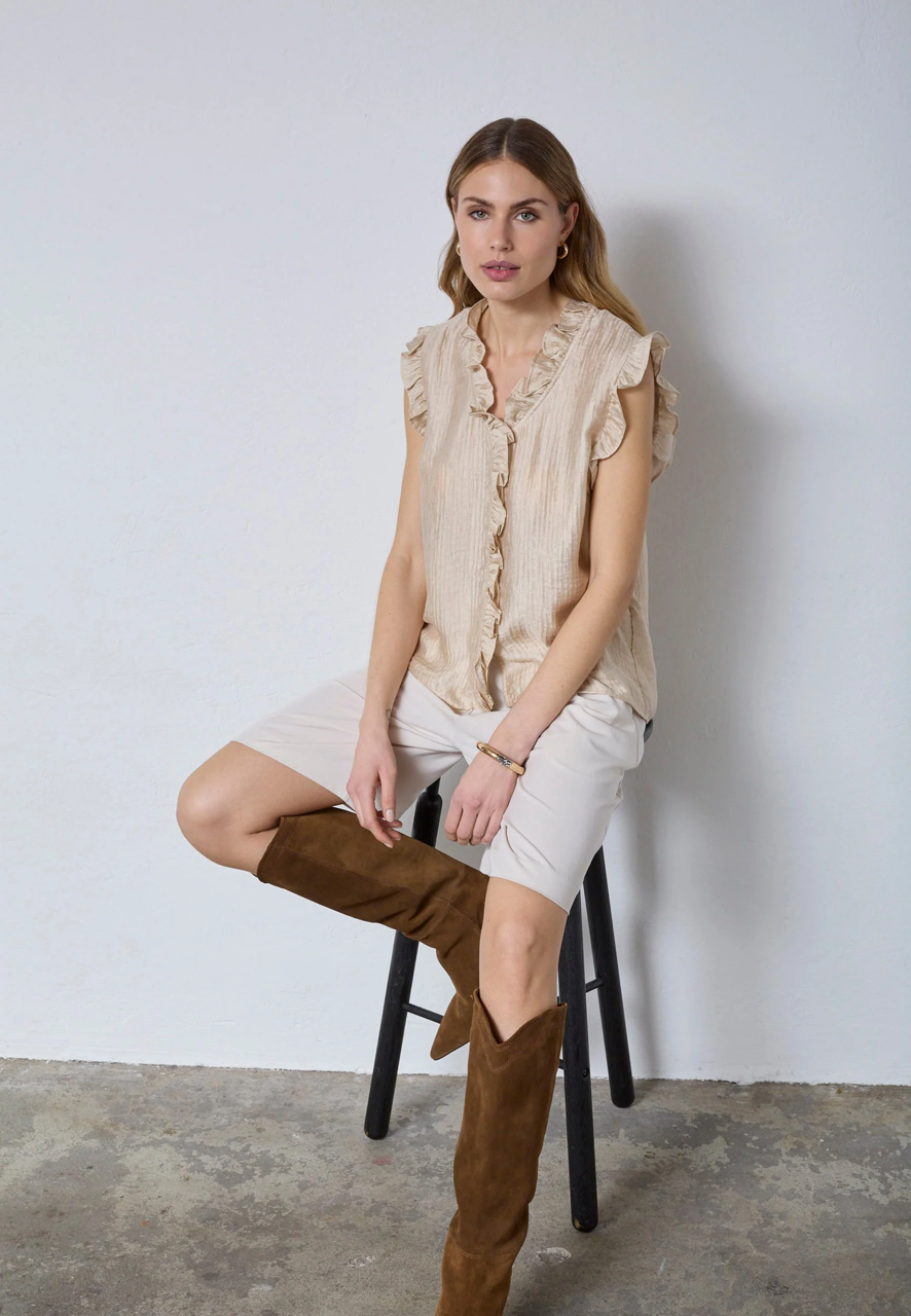 TassyCC Frill Top