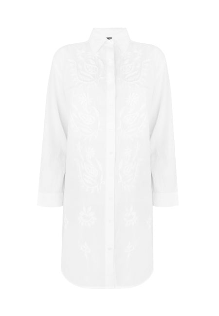 Cotton Shirt Dress Dolores Cortés