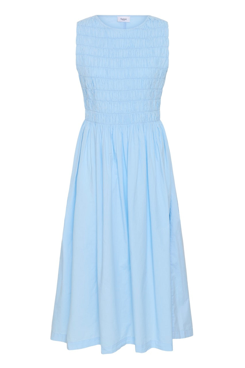 RosagislaSZ Dress - Cerulean / Blue - Saint Tropez