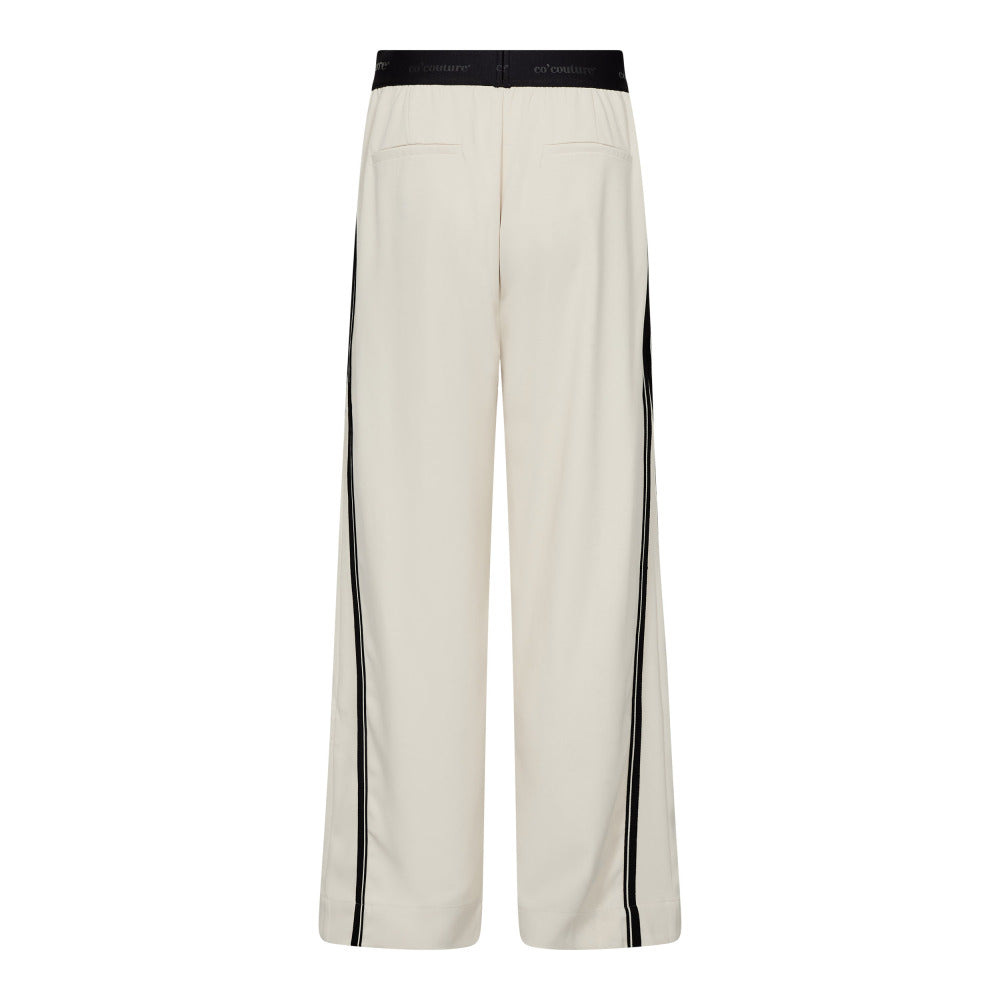 Split Panel Trousers in Bone