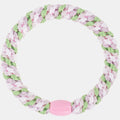 KKNEKKI Original Hair Ties – Mix Grass Green Pink Glitter