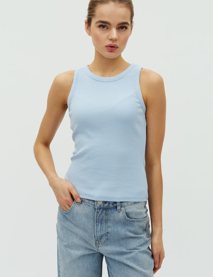Light Blue Organic Cotton T-Shirt – mbyM