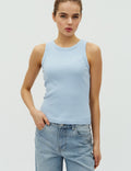 Light Blue Organic Cotton T-Shirt – mbyM