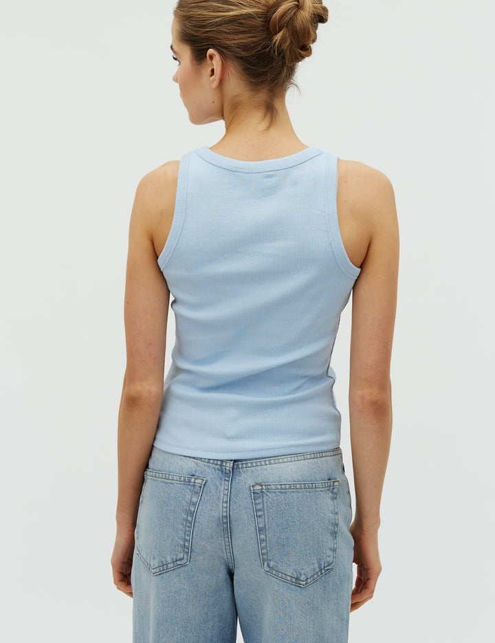 Light Blue Organic Cotton T-Shirt – mbyM