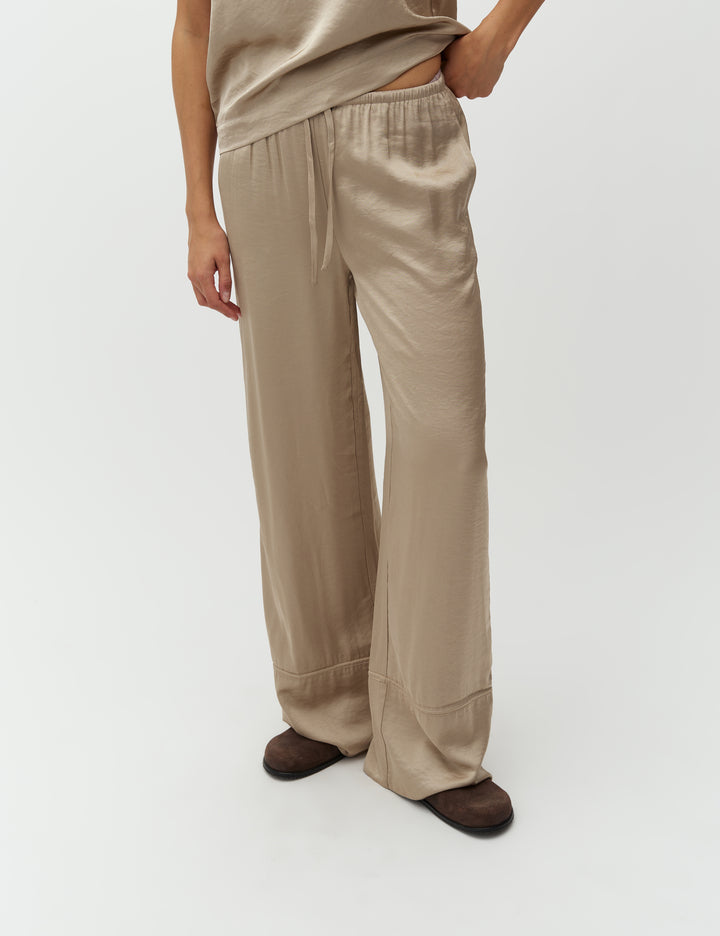 Sand Grey Tailored Trousers – mbyM