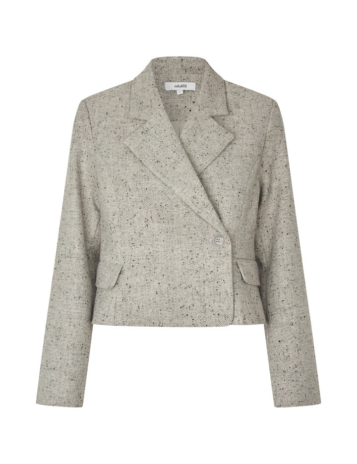 Iva-M – Cropped Blazer in Sparkle Grain