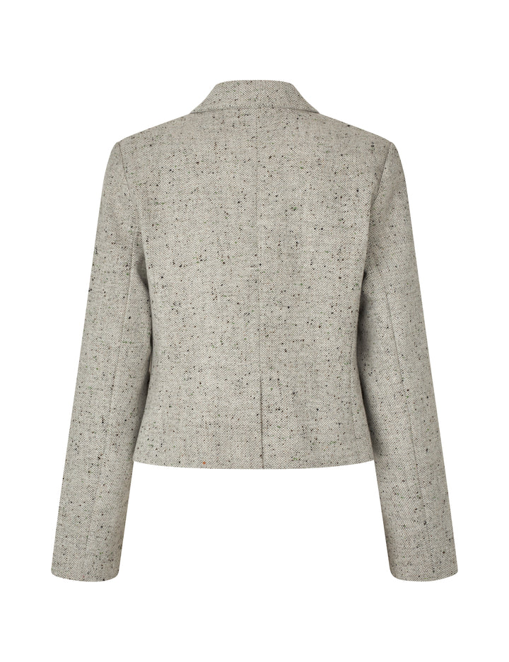 Iva-M – Cropped Blazer in Sparkle Grain
