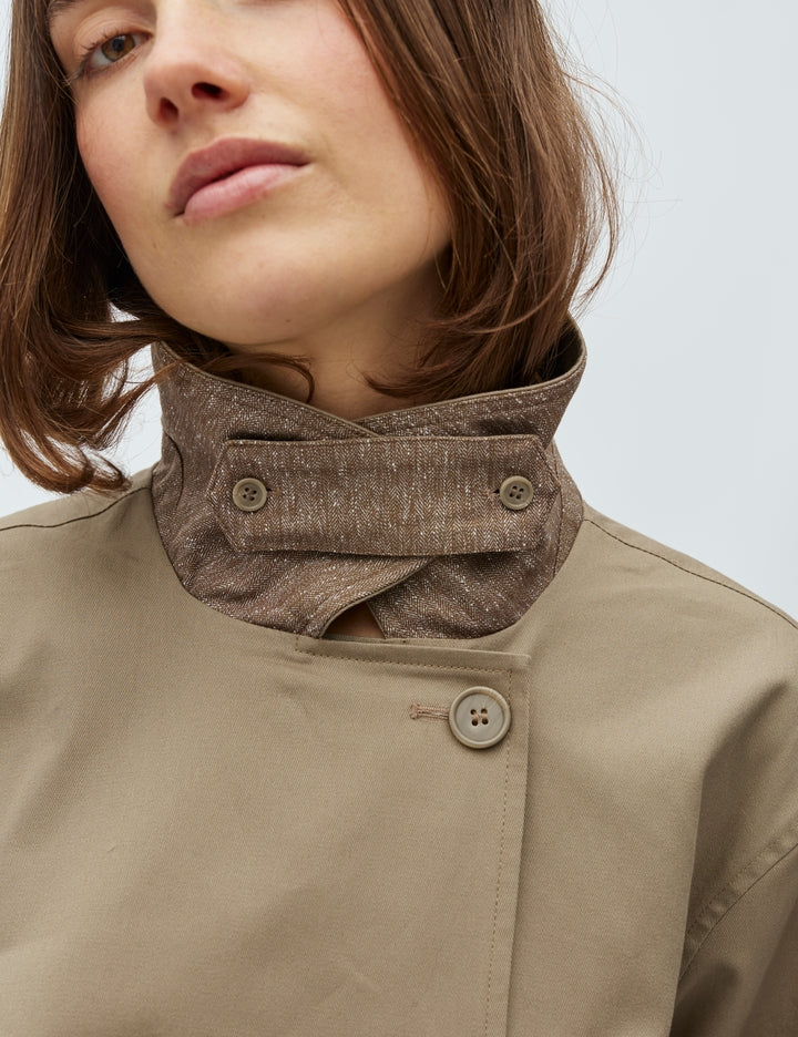 Bavina-M – Jacket in Brindle Sand