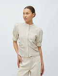 Felia-M Puff Sleeve Shirt – Sugar Kiwa Check