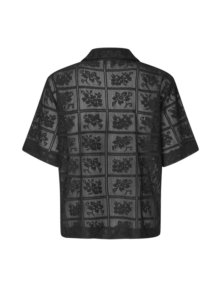 Black Lightweight Short Sleeve Top – MbyM