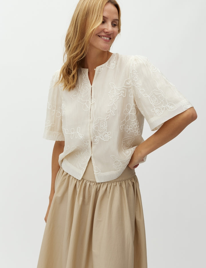 NYPHERA-M BLOUSE JACKET - SUGAR