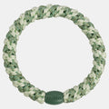 KKNEKKI Original Hair Ties – Stripe Mint Pistacio Glitter
