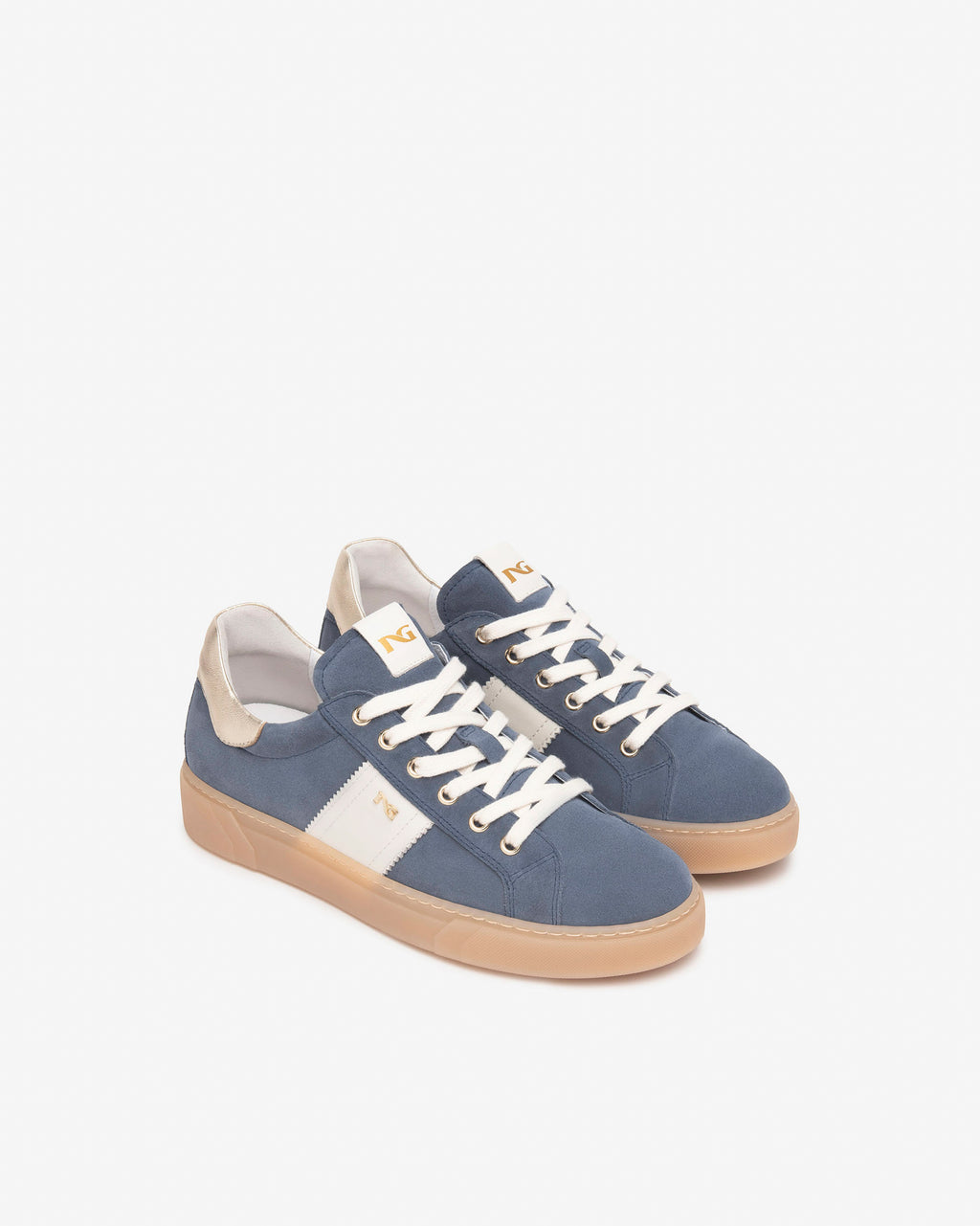Malaga Women's Leather Sneakers NeroGiardini