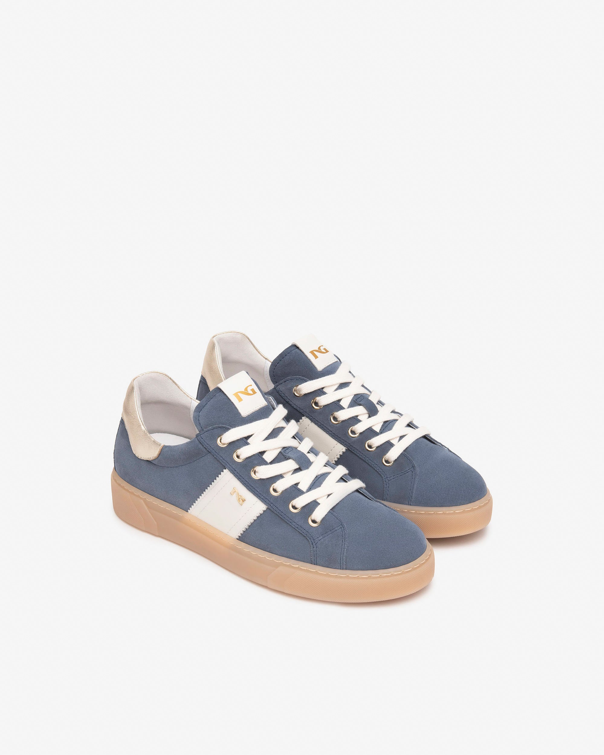 Malaga Women's Leather Sneakers NeroGiardini