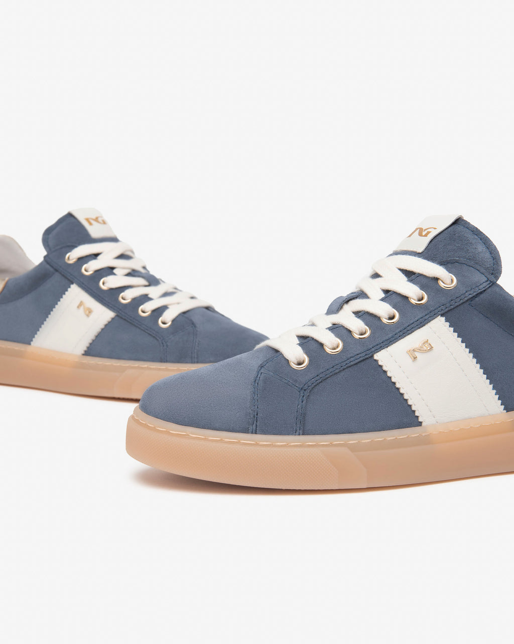 Malaga Women's Leather Sneakers NeroGiardini