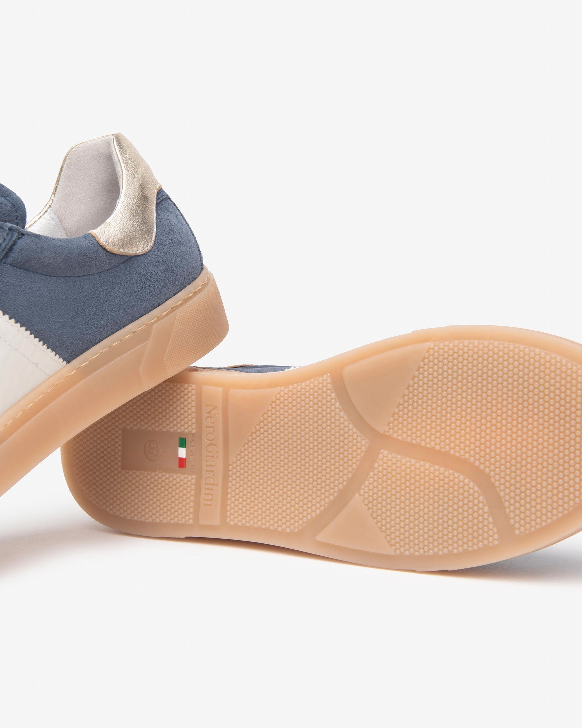 Malaga Women's Leather Sneakers NeroGiardini