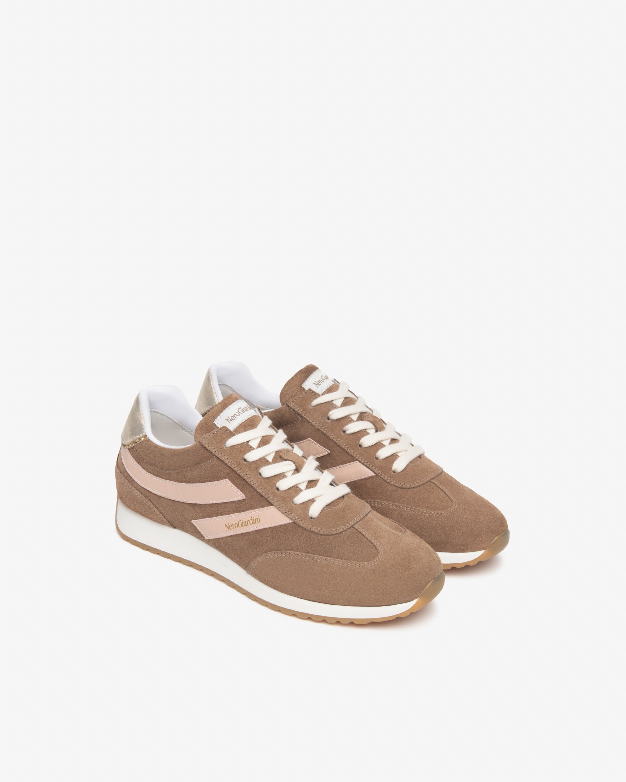 Este Women's Suede Sneakers NeroGiardini