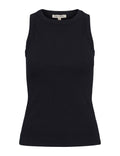ESBlossom – Racerback Rib Tank in Black