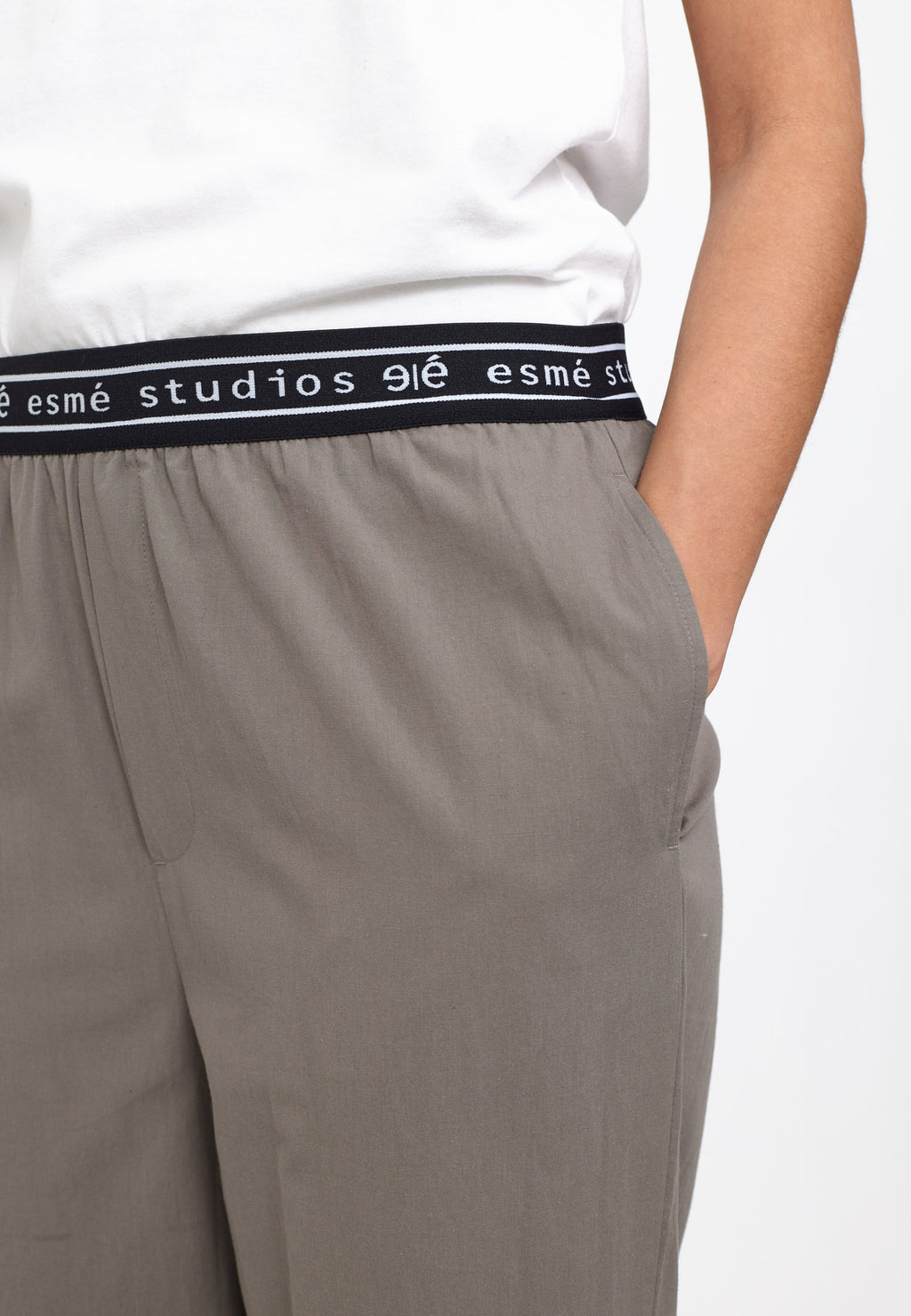 ESRuby – Pants GOTS in Charcoal Gray / UK size approx. /