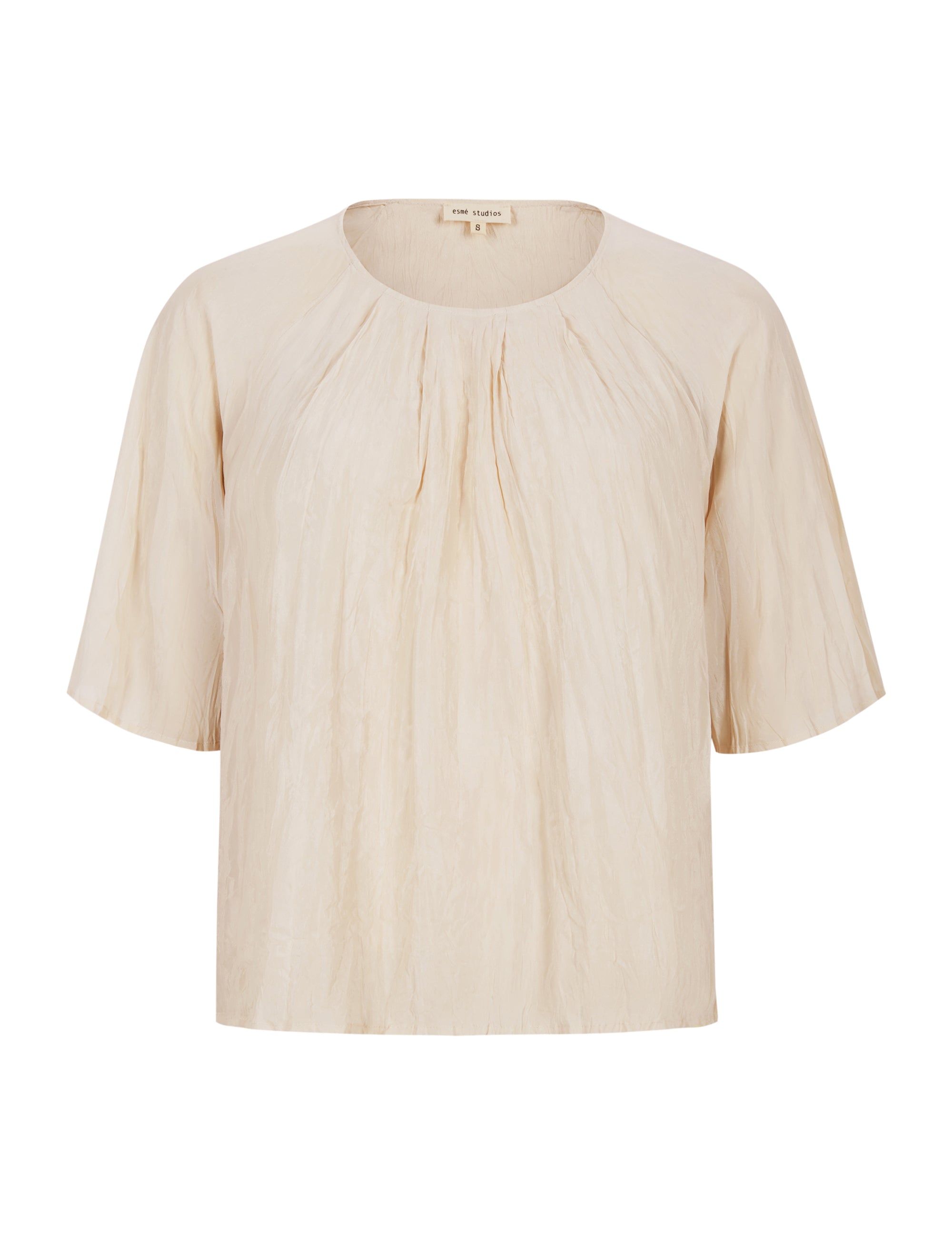 Tova Blouse GRS – Shortbread - esme studio