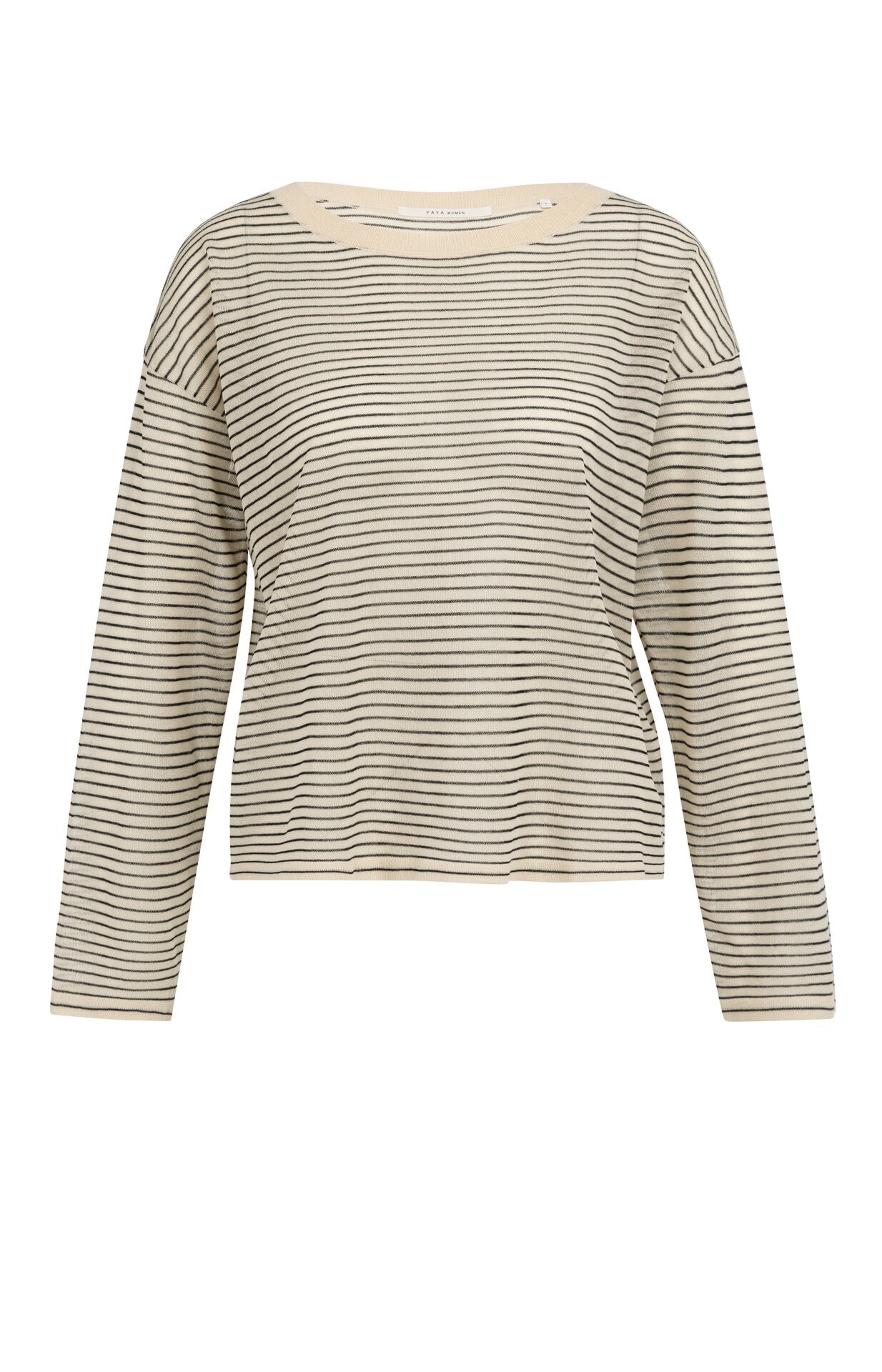 Sleeveless Sweater with Open-Knit Texture Yaya
