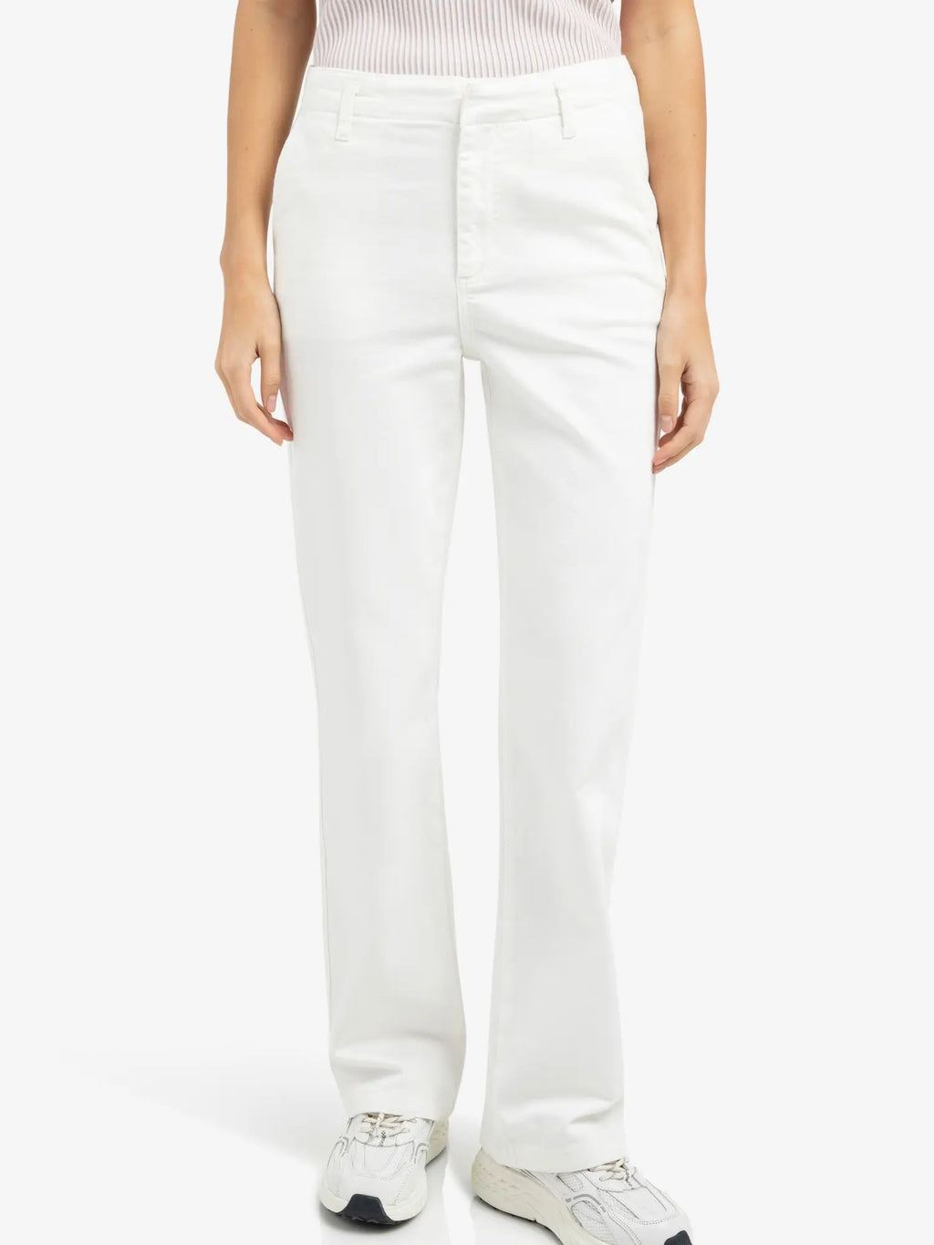 Chino Jeans with Straight Legs and Welt Pockets (L32) – YAYA