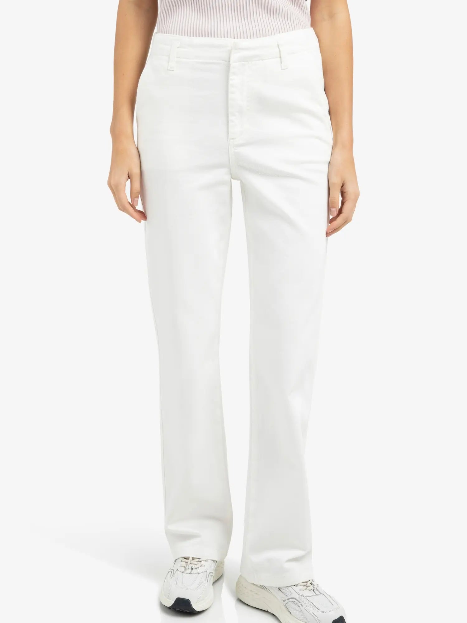 Chino Jeans with Straight Legs and Welt Pockets (L32) – YAYA