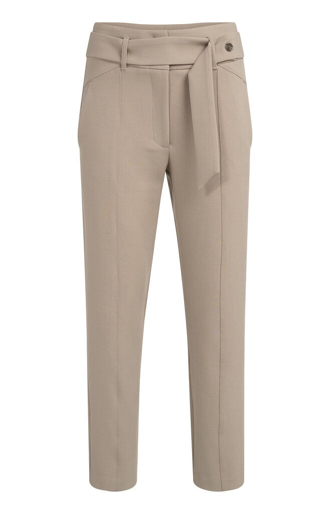 High Waist Trousers with Belt – YAYA