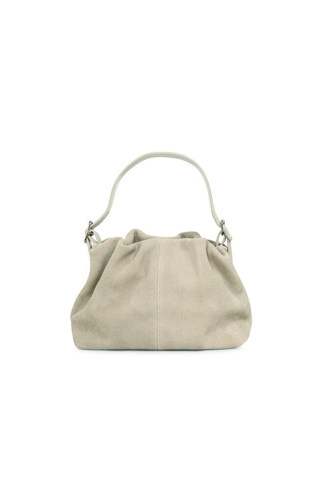 Suede Mini Bag with Long and Short Strap – YAYA