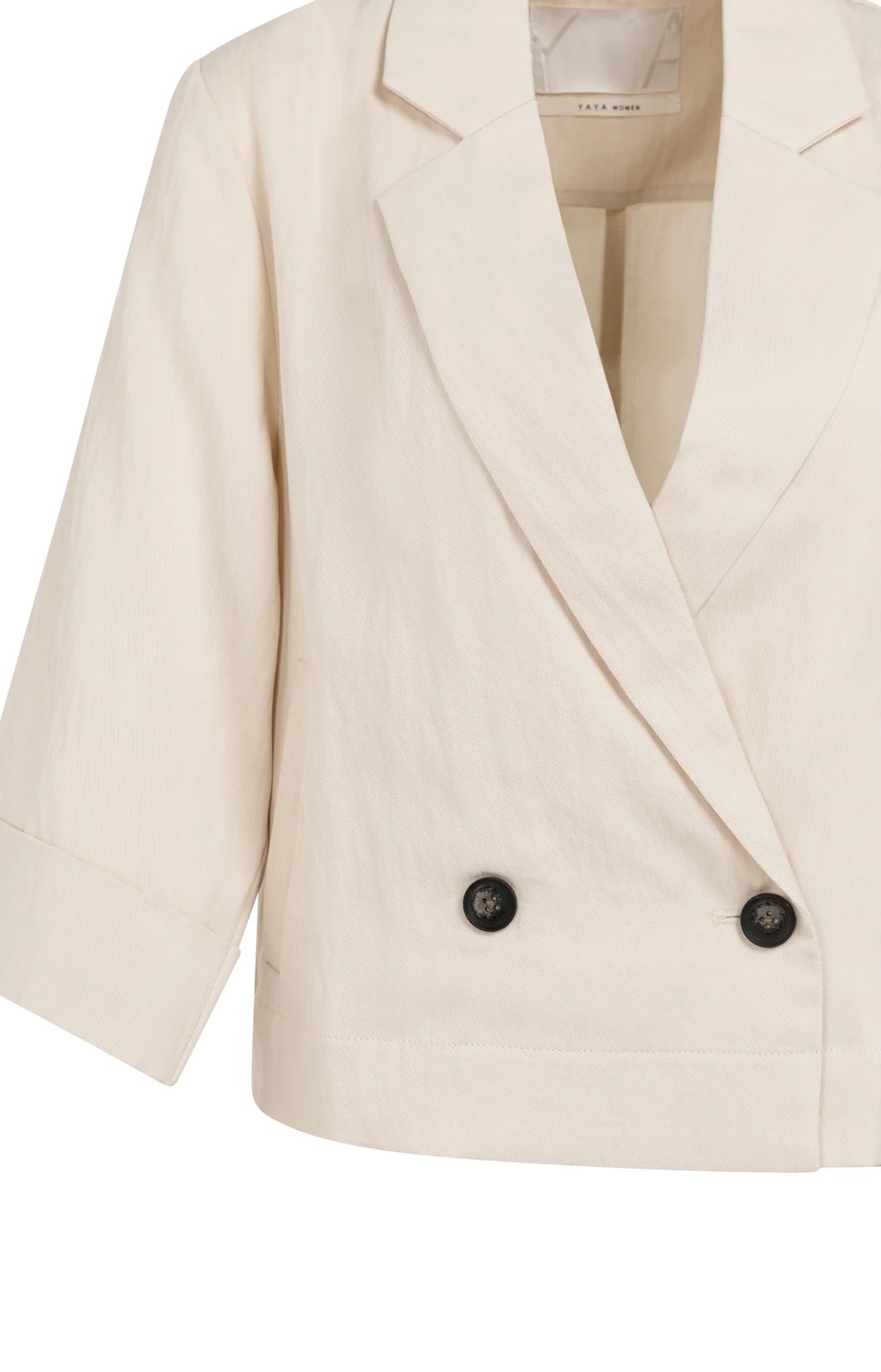 Blazer with Kimono Sleeves and Buttons Yaya