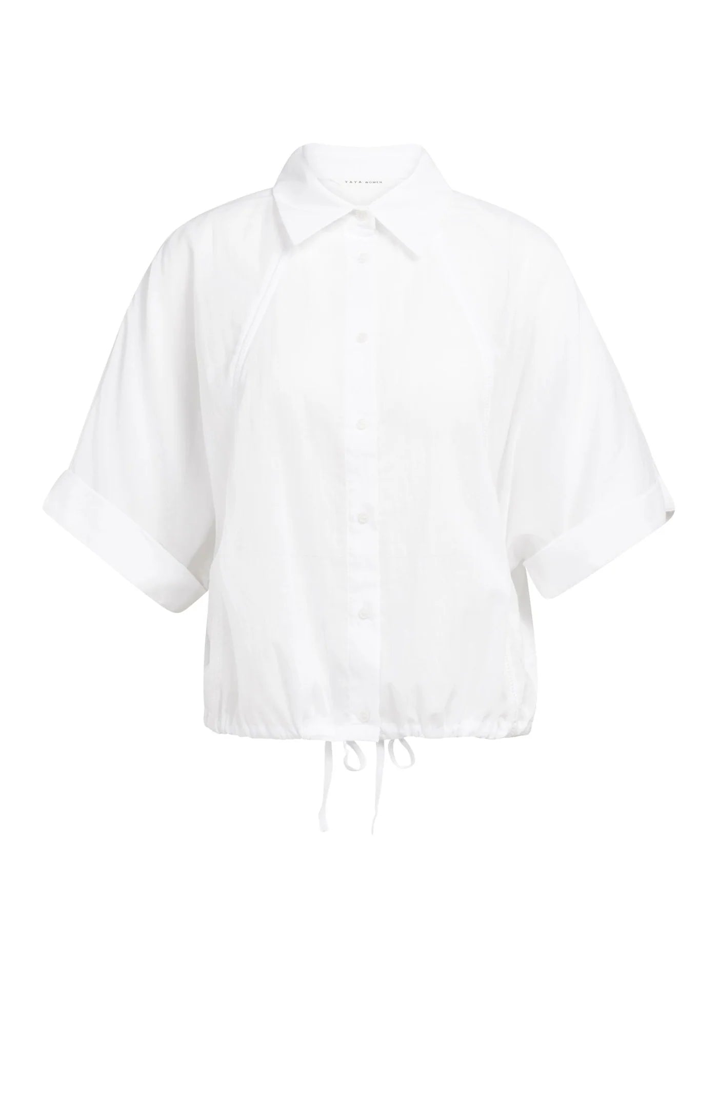 Blouse with wide sleeves and braided details Yaya
