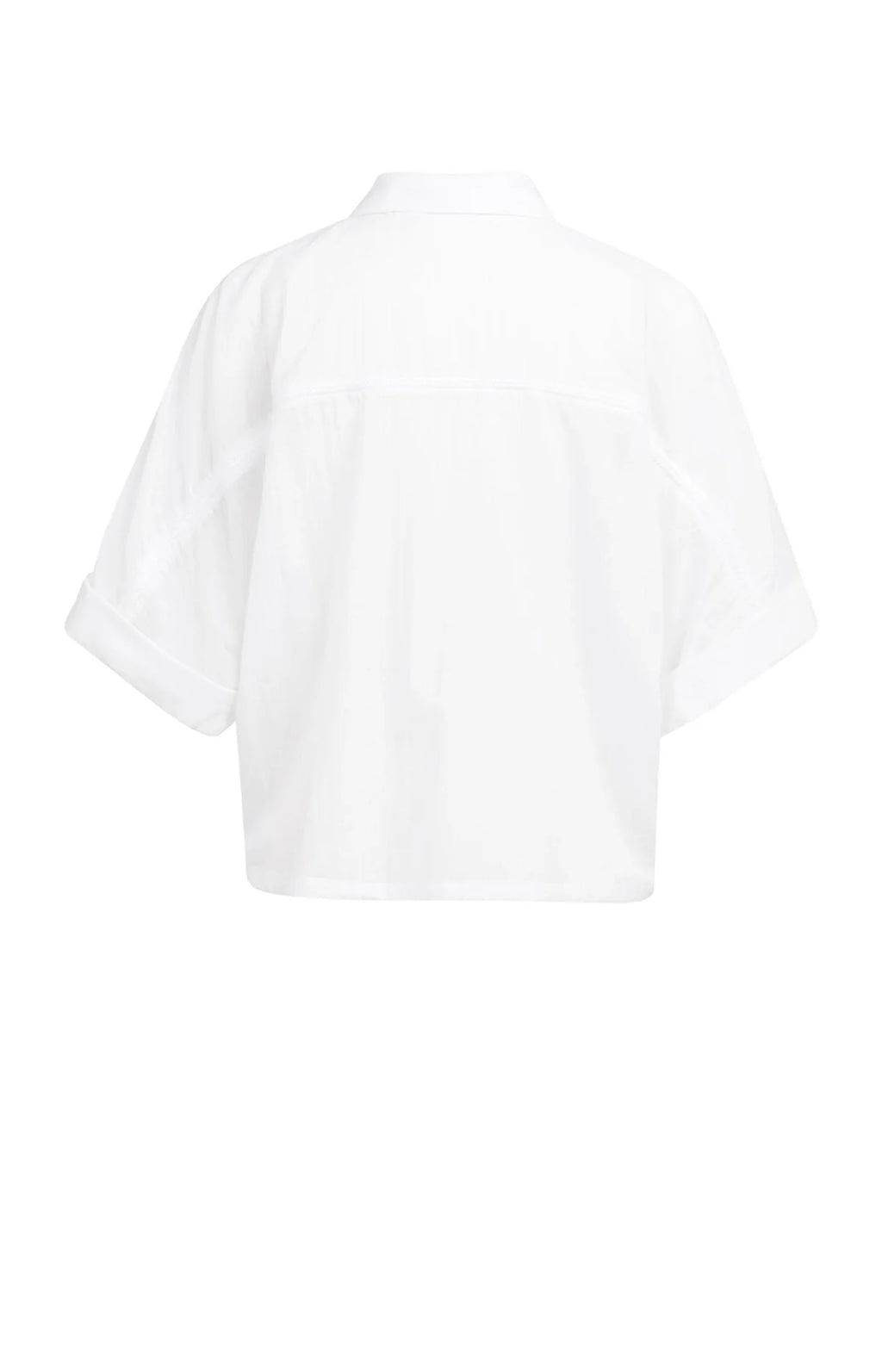 Blouse with wide sleeves and braided details Yaya