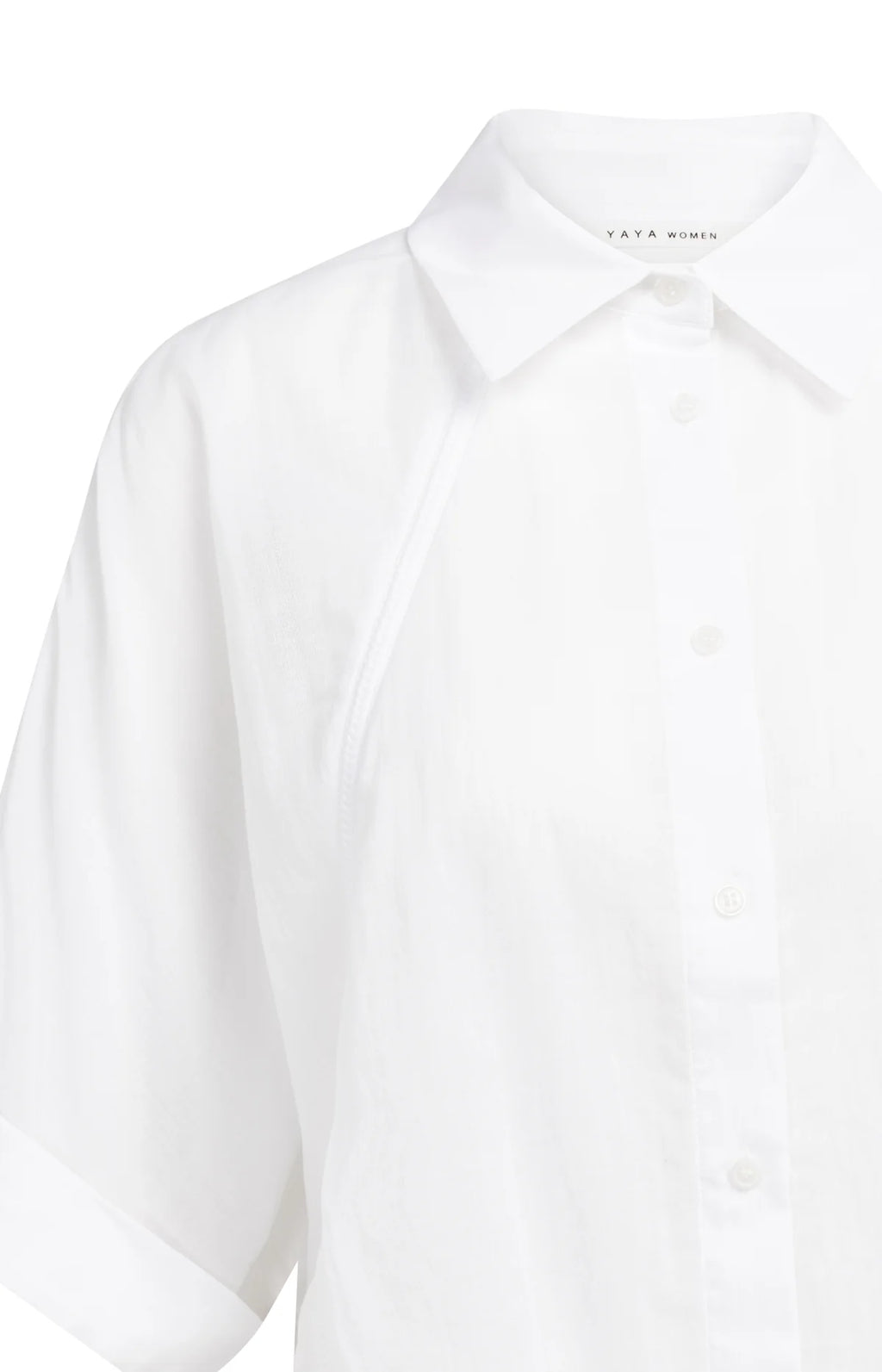 Blouse with wide sleeves and braided details Yaya