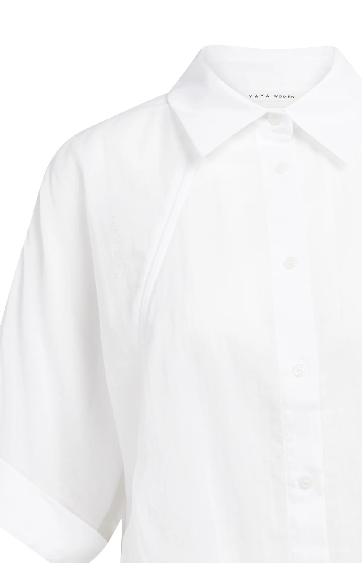 Blouse with wide sleeves and braided details Yaya