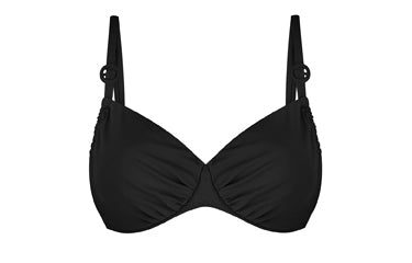 Formentera Black Bikini Top - Dolores Cortés