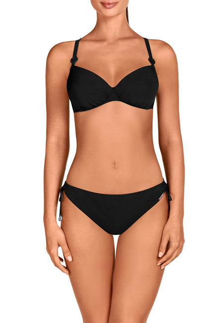 Formentera Black Bikini Top - Dolores Cortés