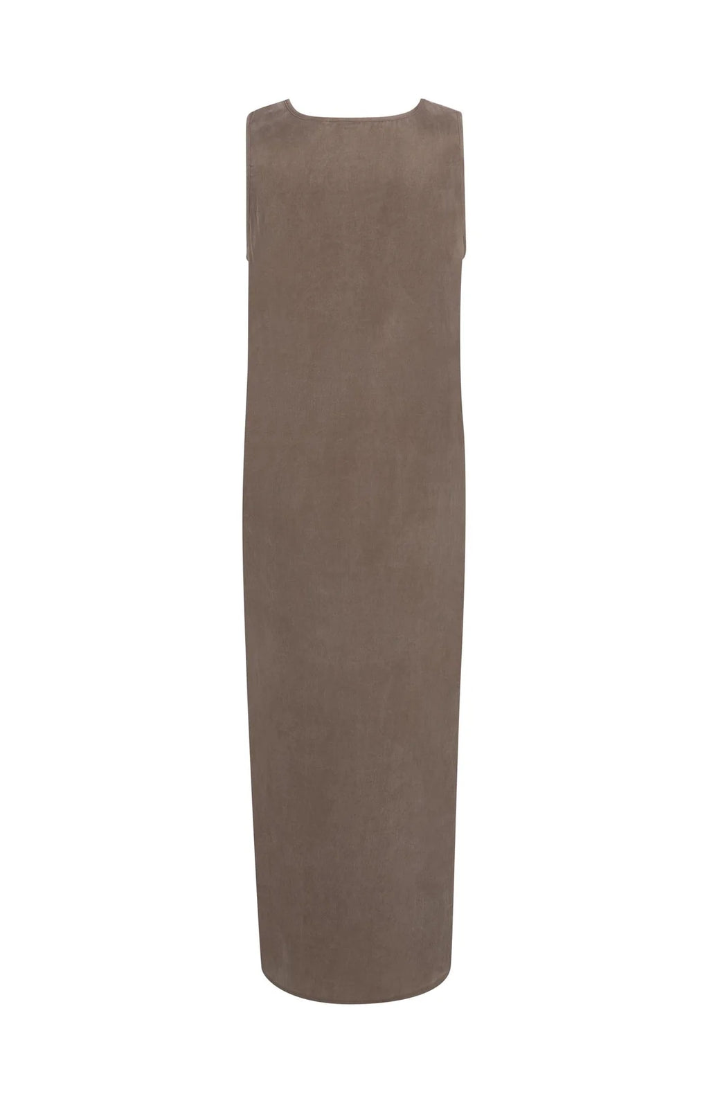 Dress with Crinkle Texture and V-Neck Yaya