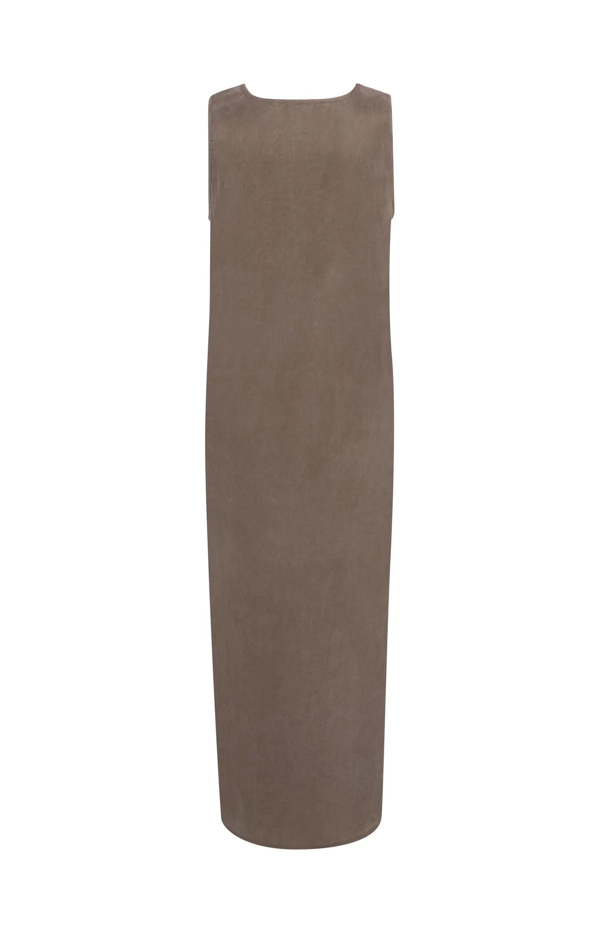Dress with Crinkle Texture and V-Neck Yaya