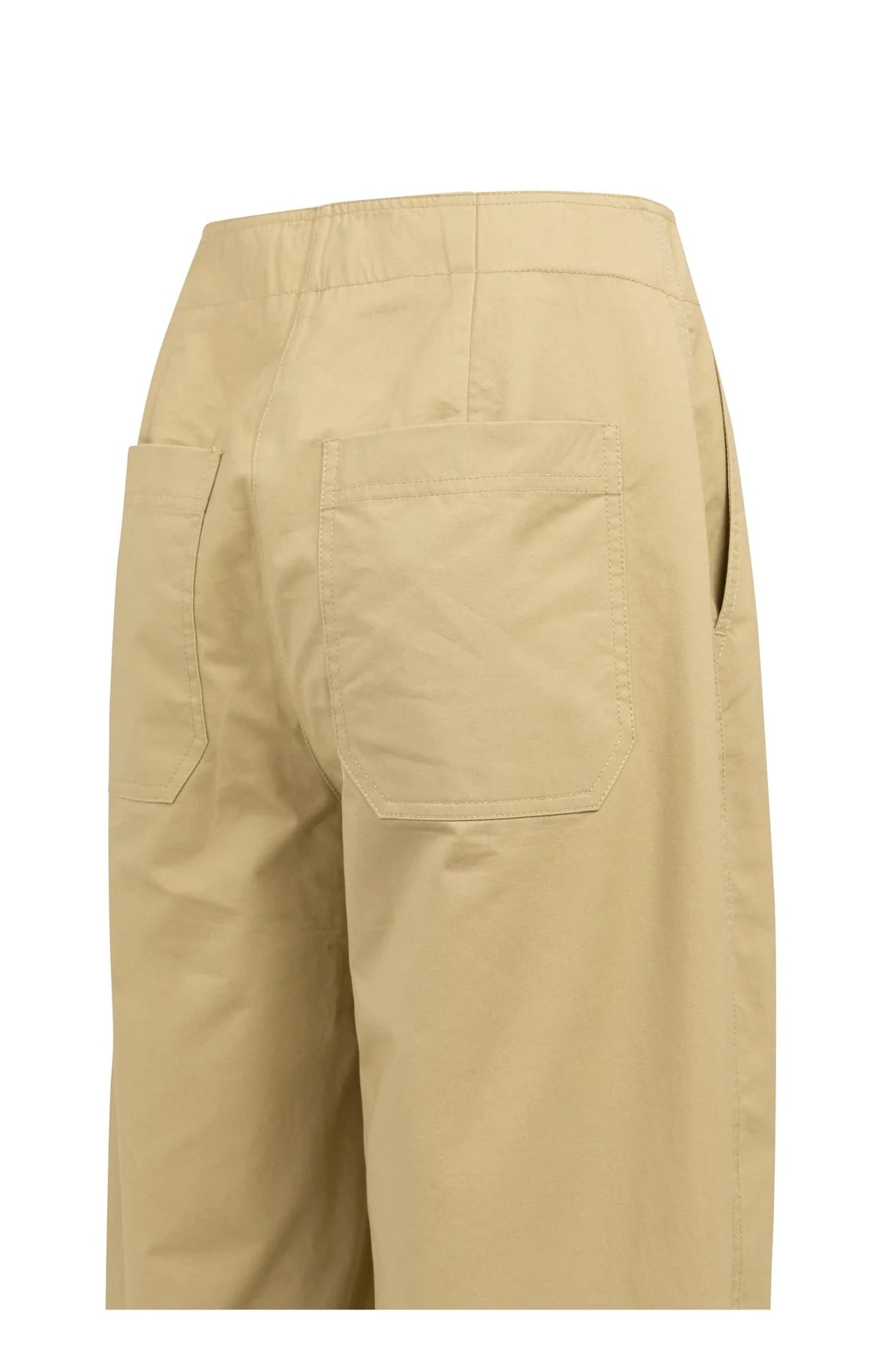 High-waist barrel-leg trousers Yaya