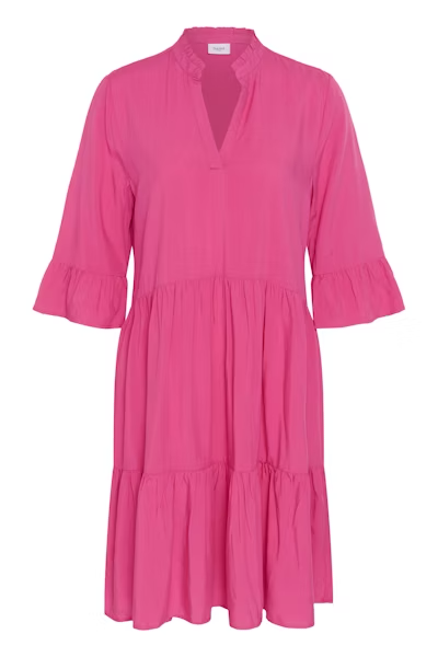 EdaSZ Solid Dress - Raspberry Rose - Saint Tropez
