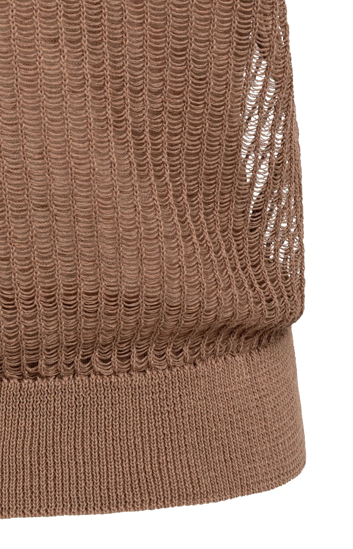 Open-knit top with matching underlayer Yaya
