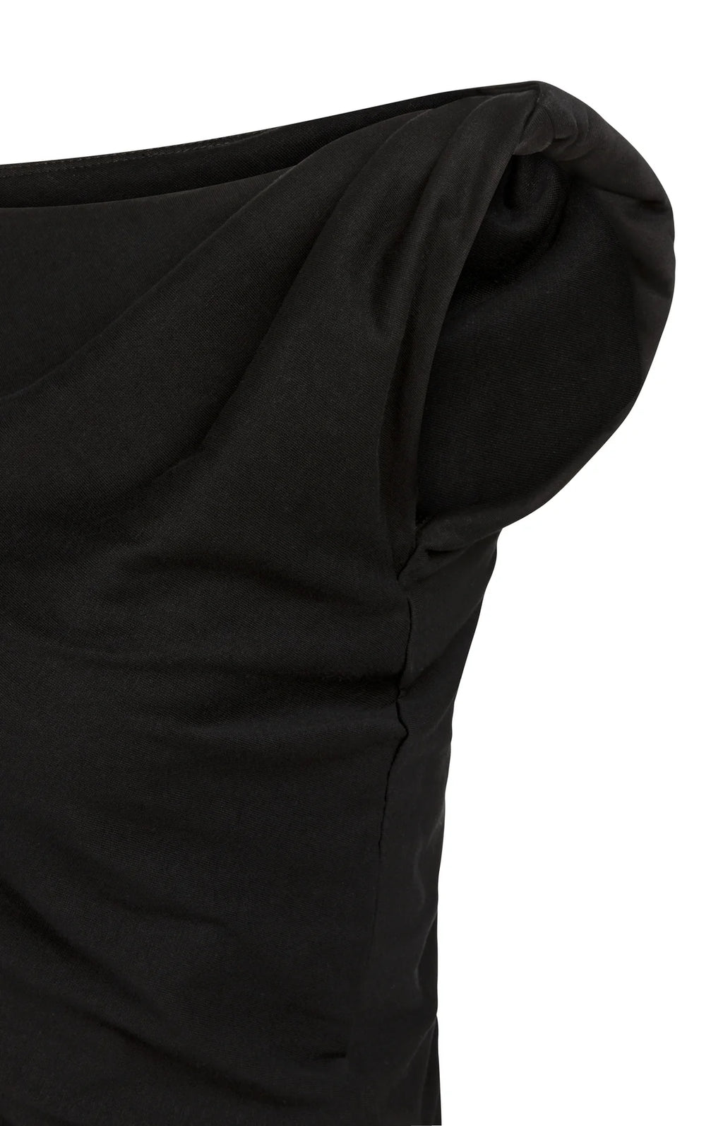 Sleeveless Top with Twisted Shoulder Detail Yaya